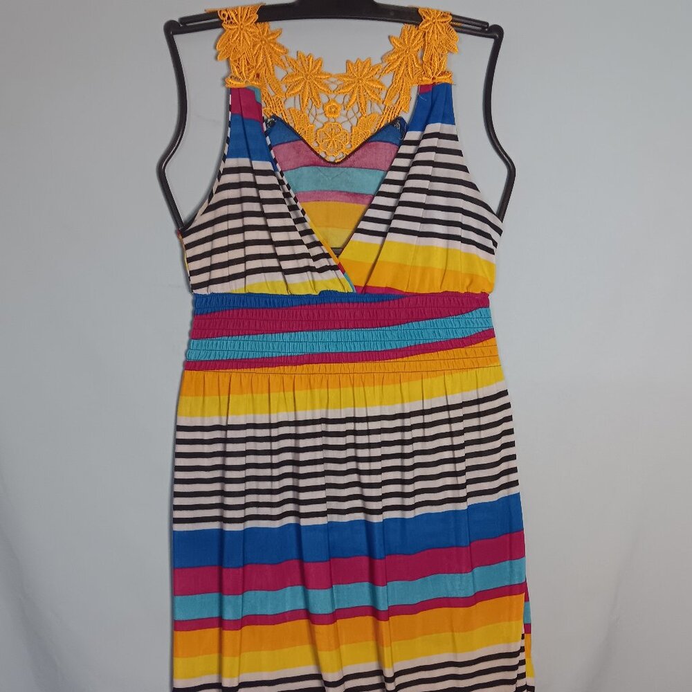 Multi-Colored Sundress - Size L
